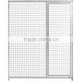 5cm Gap Between Galvanized Bars Safe Pet Dog Runs Panel 5'x10' European Style Outdoor Dog Kennel thumbnail-2