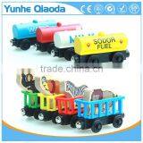 Farm Animal Toys Wooden Trains for Kids thumbnail-1