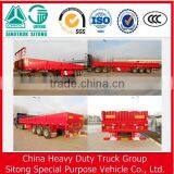 3 Axles Side Wall Truck Trailers/high Bed Semi-trailer With Side Walls/bulk Cargo Semitrailer thumbnail-2
