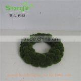 SJLJ013313 Artificial Moss / Plastic Moss Wreath for Decoration thumbnail-5