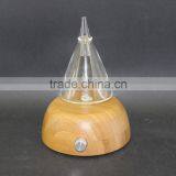 Wooden LED Aroma Diffuser Ultrasonic Humidifier Nebulization Oil Diffuser thumbnail-1