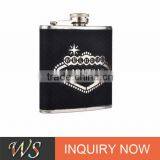 WSJJYY013 High Quality and Hot Selling 2oz Stainless Steel Hip Flask thumbnail-3
