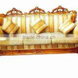 Soild wood carved sofa, Solid Wood sofa, Wood frame sofa, Indian carved sofa