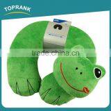 Toprank Cute Plush Monkey Pig Cat Design Memory Foam Travel Pillow Adult Animal U Shaped Travel Neck Pillow thumbnail-3