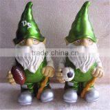 Cheap Sports Theme Green Mini Garden Gnome Supplier thumbnail-2