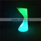 Hotel Bar Sets Novelty Bar Stools 42*38*80cm Bar Chairs With LEDs Inside Plastic Shell Body thumbnail-5