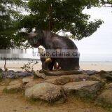 Outdoor Graden Decoration Meal Craft Thai Bronze Statues