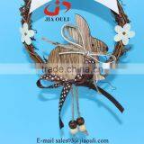 Hot Sales Easter Decorations With Wood Rabbit Easter Wreath Hanger thumbnail-3