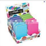 Wholesale Colorful Slicone Credit Card Holder thumbnail-1