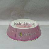 Pink Panther Ceramic Dog Bowl thumbnail-1