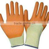 SUNNYHOPE Yellow Knitted Latex Palm Coated Gloves thumbnail-3