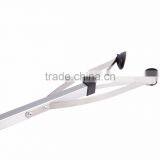 Folding Garbage Reacher Pick up Tool Hand Gripper With Soft Rubber Plunger thumbnail-3