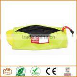 Tarpaulin Name Tag Small Pencil Case Pouch (Lime Green) thumbnail-4