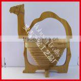 New Product for 2015 Bamboo Collapsible Folding Basket thumbnail-5