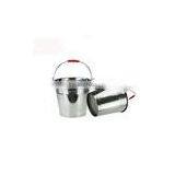 Galvanized Buckets Galvanized Pail With Handle Metal Bucket thumbnail-1