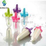 Factory Food Grade Ice-lolly Mould With 4 Divides thumbnail-1