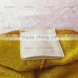 Glitter Gold/ Silver Spandex Chair Cover for Wedding Decoration thumbnail-6