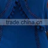 Spaghetti Strap Pompom Romper Woman Latest Design Summer Beach Romper thumbnail-5