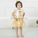 Garments Factory Christmas Newborn Baby Cotton Long Sleeve Fluffy Petti Tutu Dress Latest Boutique Dresses For Kids thumbnail-3