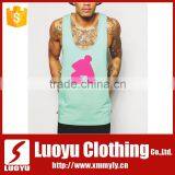 Camisole Tops 100% Cotton Plain Black Tank Top Crazy Singlets thumbnail-1