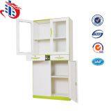 High Quality Glass Door Steel File Cabinet With Middle Drawers thumbnail-4