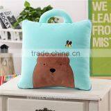 Custom Logo Funny Cute Polyester Embroidered Pillow thumbnail-4