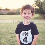 S17493A 2017 Children T-shirt Boys Tees Short Sleeve Summer Cotton Kids Fashion T-shirt thumbnail-4