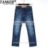 T1113K Comfortable Boys Kid Children Stretchasble Waist Band Medium Indigo Jeans thumbnail-1