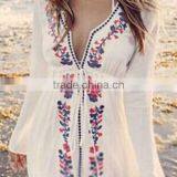 Walson Women's Long Lace Swimsuit Bikini Cover Up Beach Dress Bathing Suit thumbnail-2