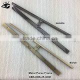 10'' Big Size Gunmetal Bronze Metal Screw Purse Frame for Handbags thumbnail-1