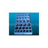 30 Sizes 382 PCS NBR, Silicone, Viton O-Ring Kits Approved AS568 Standard For Oil Seals / Water Sea thumbnail-1