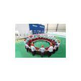 ASTM EN DIN Heavy Steel Forgings Ring Flange Forged / Stainless Steel Shaft , Length 15000mm