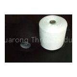 Black , White 50s/2 Polyester Spun Yarn For Embroidery Custom