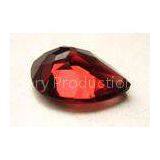 85mm Red Garnet Gemstones Pears Normal Facted For Necklace thumbnail-1