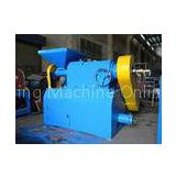 Powder Conveying Tire Recycling Machine With Blue LS Screw Conveyor , Enclosed Structure