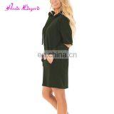 Top Selling Hoodie Pullover Oversized Sweatshirt Wholesale One Piece Dress Simple thumbnail-3