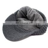 Men Wool Feeling Scarf Caps Balaclava Mask Gorras Bonnet Knitted Hat thumbnail-4