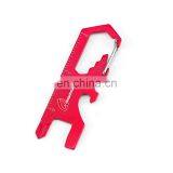 8 in 1 Stainless Steel Pocket Multi Function Tool With Screwdriver,bottle Opener,ruller,wrench, thumbnail-3