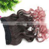 High Quality P Color Clip on Hair Extensions Wholesale Supplier thumbnail-2