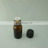5ml Amber Glass essential oil Bottles with counter drop oil dropper and black cap