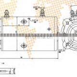 12V 1.4KW Factory Price dc Electric Forklift Motor With Low Noise thumbnail-4