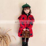 2020 Winter Children's Girls Dots Warm Coat thumbnail-1