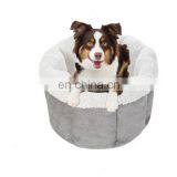 Soft Plush Dog Bed Luxury Round Rest Couch Warm Pet Sleeping Bed thumbnail-1