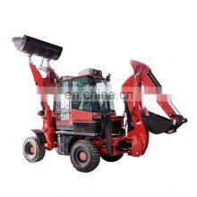 New Technology Tractor With Front End Loader and Backhoe Small Garden Tractor Loader Backhoe thumbnail-5