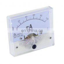 85C1 - мА DC стрелковый аналоговый амперметр панельный 1мА 2мА 3мА 5мА 10мА 20мА 30мА 50мА 100мА 150мА 100мА 150мА 200мА 300мА 500мА