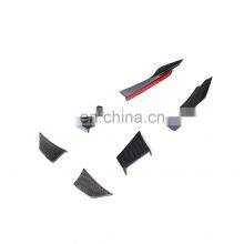 MAD Style Carbon Fiber F82 M4 Front Canards Bumper Fins for BMW 3 Series 4 Series F80 M3 F82 M4 thumbnail-3