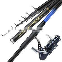 7,2/6,3/5,4/4,5/3,6 м Big FISH Удочки/Меканические катушки для спиннинга из углеродного волокна с экстрабыстрым откликом телескопические удочки с катушками thumbnail-1