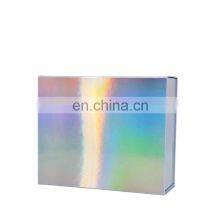 Premium Empty Collapsible Foldable Paper Box Fold up Luxury Magnetic Lock Gift Box thumbnail-5