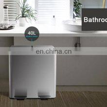 Оптовая продажа бытовой 40-литровой кухонной корзины для переработки отходов, предназначенной для внутреннего использования, для переработки пищевых отходов, мусорного ведра, контейнера для отходов thumbnail-2