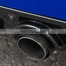 Car Exhaust Pipes For Honda Civic 2016-2018 Two Tube/Carbon Fiber thumbnail-3